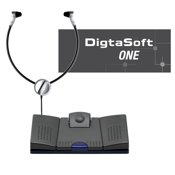 Grundig KDC5671-12 Digta Transcription Starter Kit USB mit DigtaSoft One