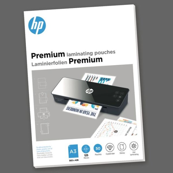 HP Premium Laminierfolien, A3, 125 Micron