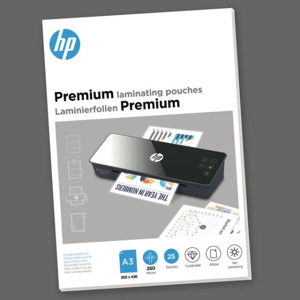 HP Premium Laminierfolien, A3, 250 Micron